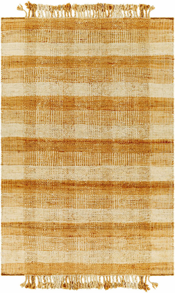 Hauteloom Alara ALAR Tan Woven/Flatwoven Jute Rug