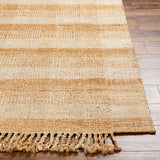 Hauteloom Alara ALAR Tan Woven/Flatwoven Jute Rug