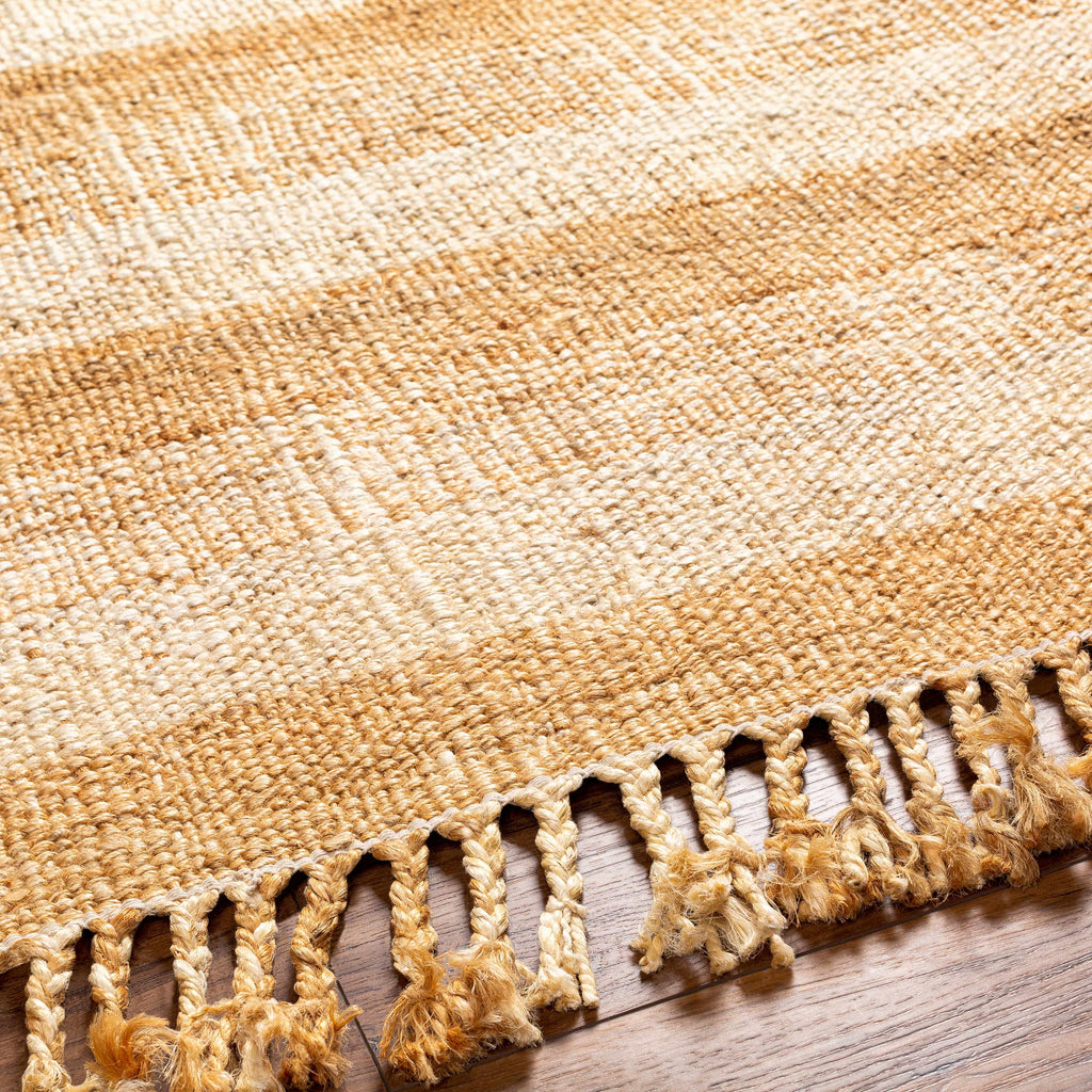 Hauteloom Alara ALAR Tan Woven/Flatwoven Jute Rug