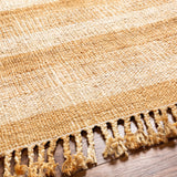 Hauteloom Alara ALAR Tan Woven/Flatwoven Jute Rug