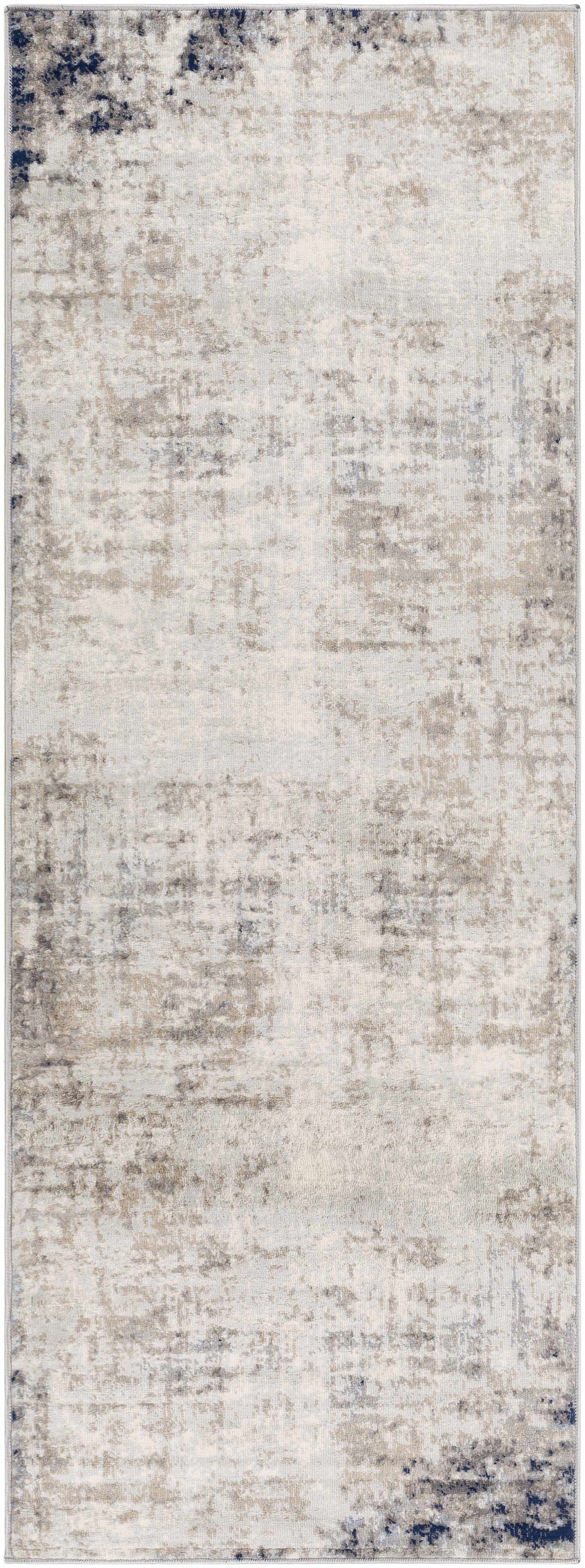 Hauteloom Alcove ALCOV Light Gray Machine Made Polypropylene Rug
