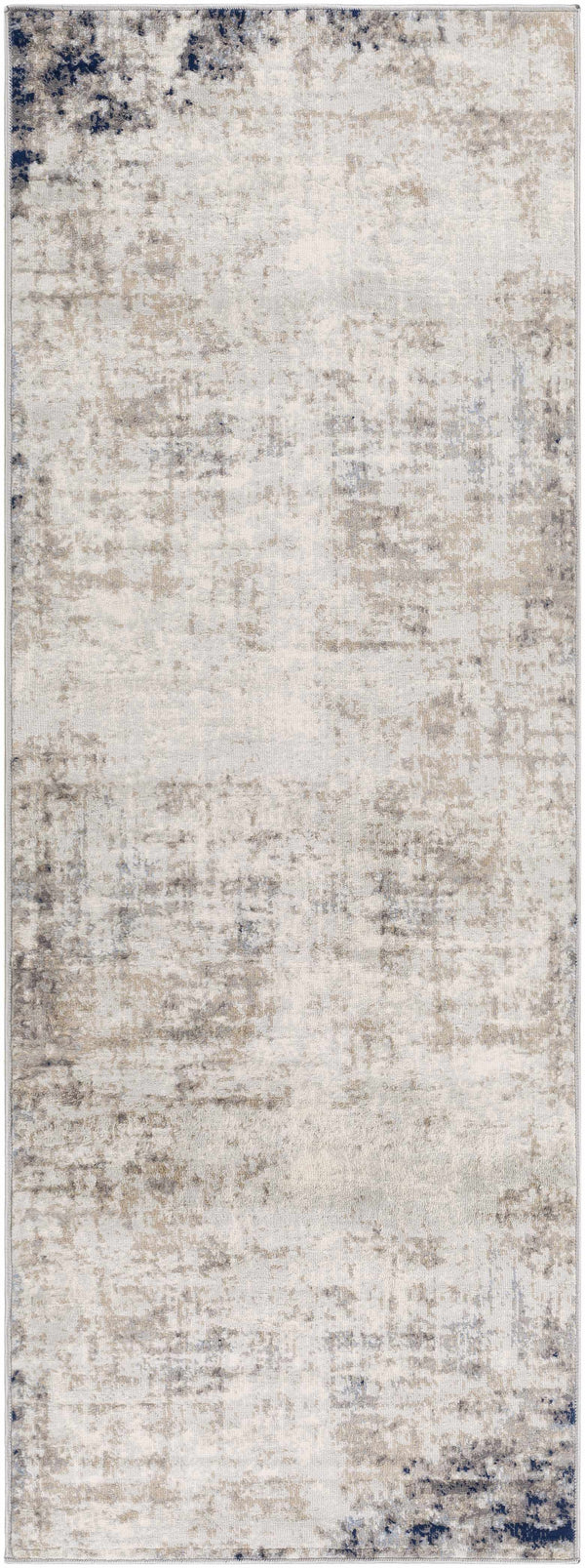 Hauteloom Alcove ALCOV Light Gray Machine Made Polypropylene Rug