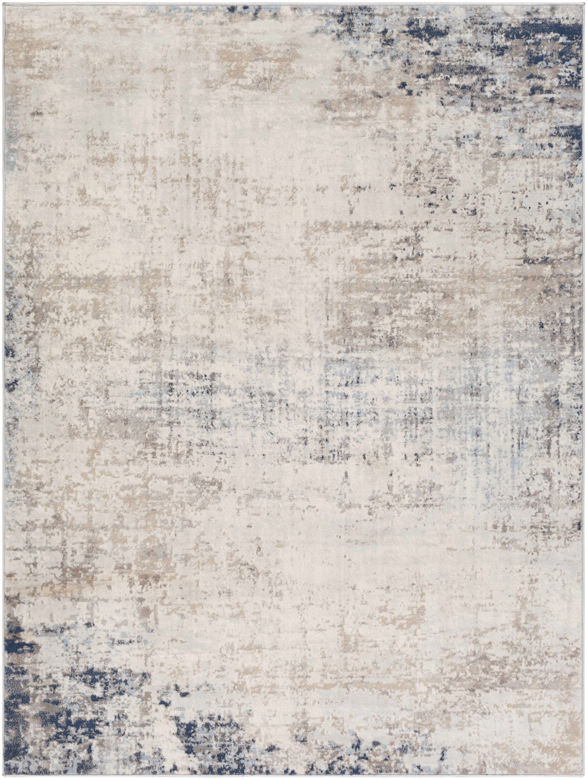 Hauteloom Alcove ALCOV Light Gray Machine Made Polypropylene Rug