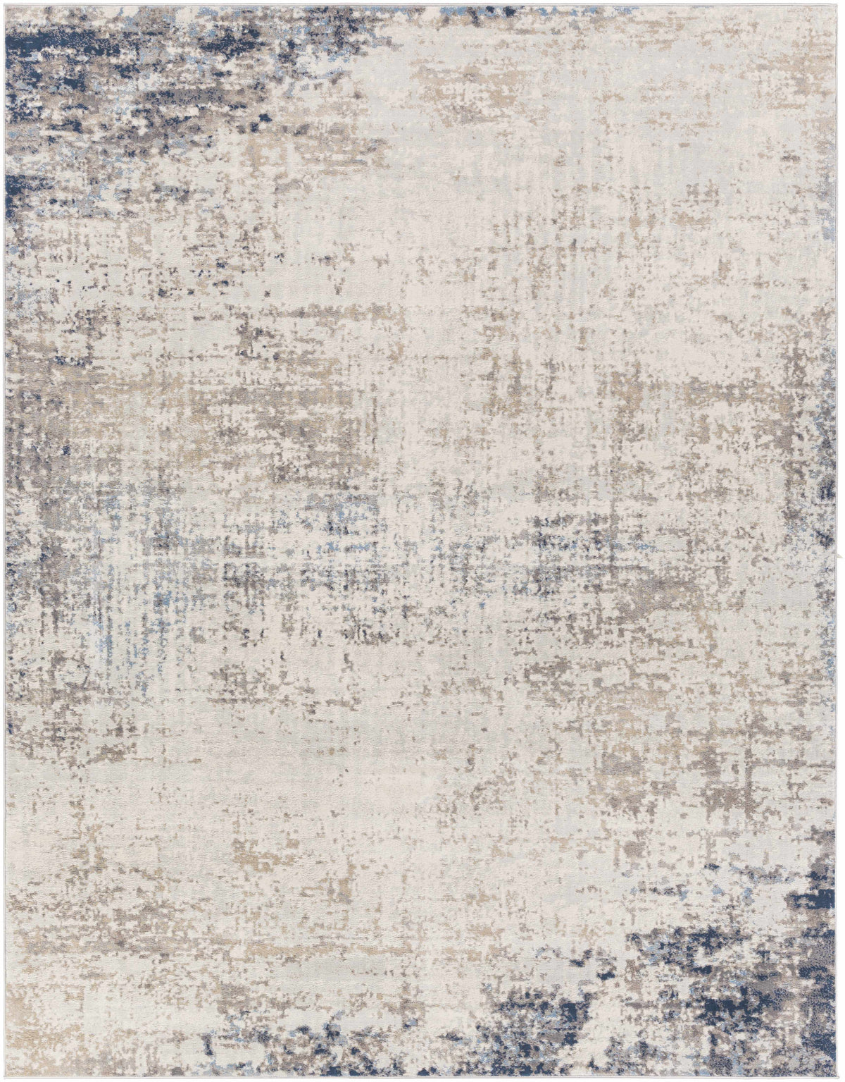 Hauteloom Alcove ALCOV Light Gray Machine Made Polypropylene Rug
