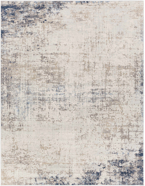 Hauteloom Alcove ALCOV Light Gray Machine Made Polypropylene Rug