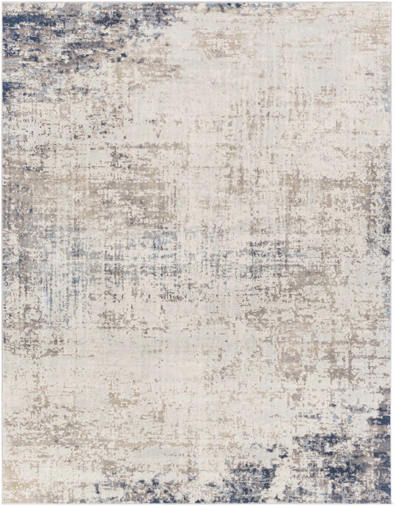 Hauteloom Alcove ALCOV Light Gray Machine Made Polypropylene Rug