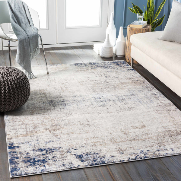 Hauteloom Alcove ALCOV Light Gray Machine Made Polypropylene Rug