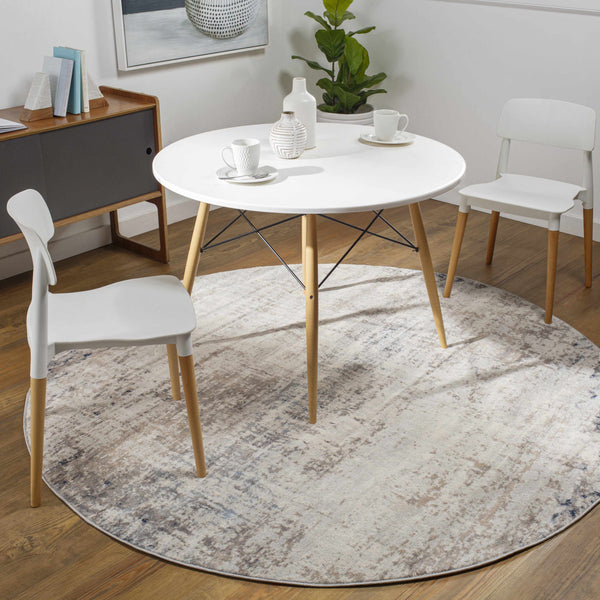 Hauteloom Alcove ALCOV Light Gray Machine Made Polypropylene Rug