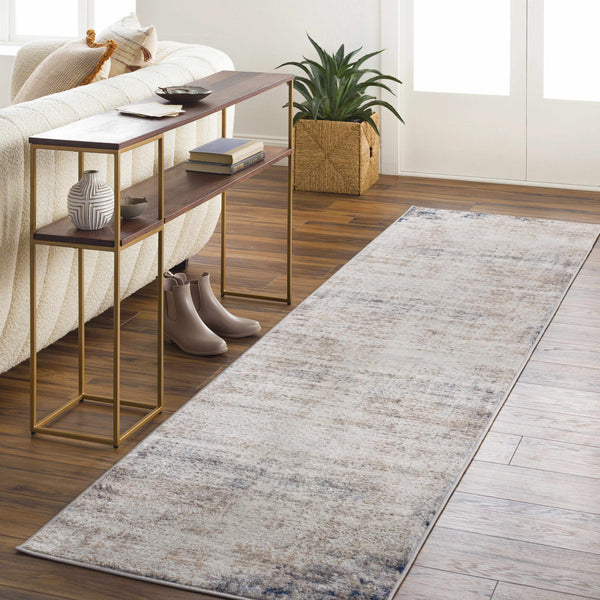 Hauteloom Alcove ALCOV Light Gray Machine Made Polypropylene Rug
