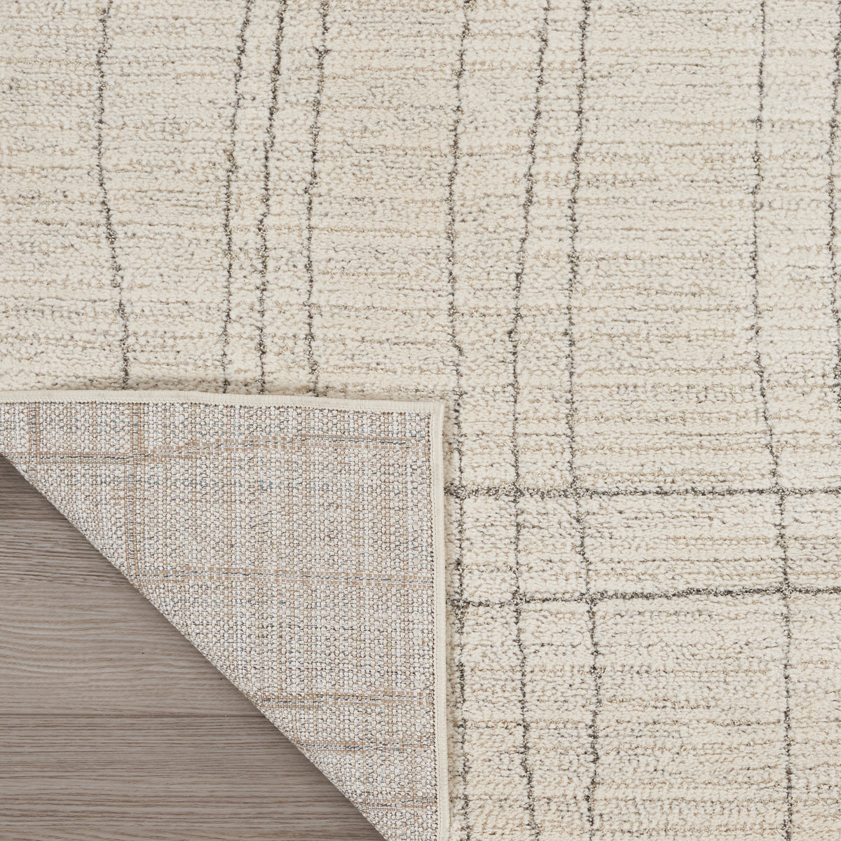 nourison andes and03 ivory grey rug