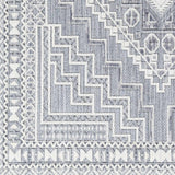 Hauteloom Limited Edition ALYA01 Gray Machine Made Polyester Rug