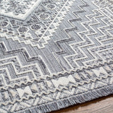Hauteloom Limited Edition ALYA01 Gray Machine Made Polyester Rug