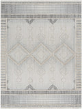 Hauteloom Amaga AMAGA Charcoal Machine Made Polyester Rug
