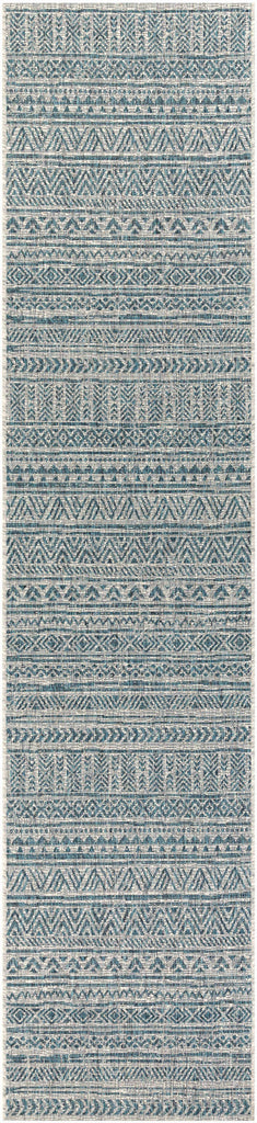 Hauteloom Ambridge AMB Aqua Machine Made Polypropylene Rug