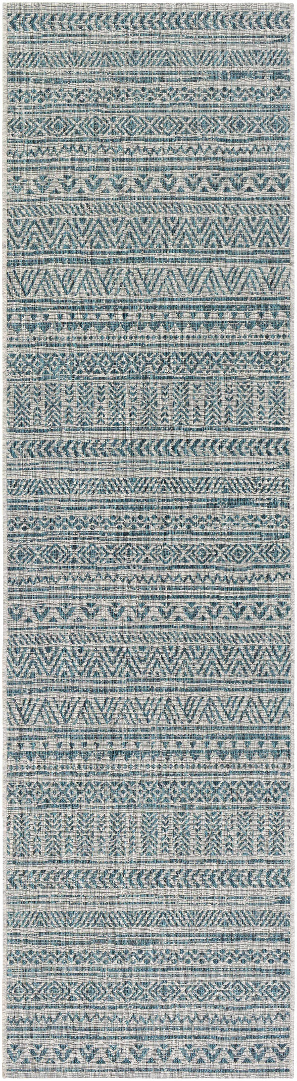 Hauteloom Ambridge AMB Aqua Machine Made Polypropylene Rug