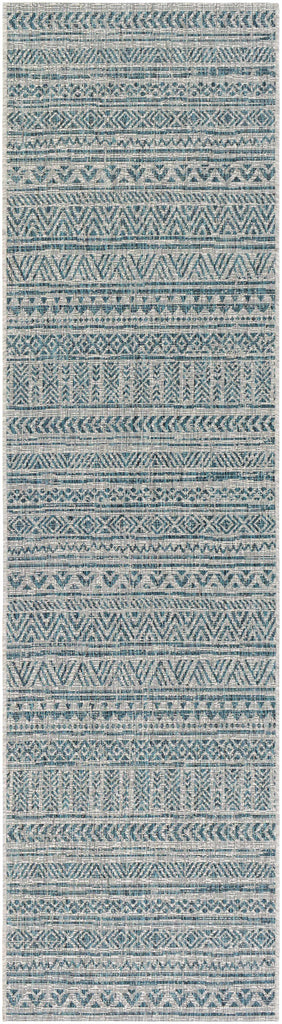 Hauteloom Ambridge AMB Aqua Machine Made Polypropylene Rug