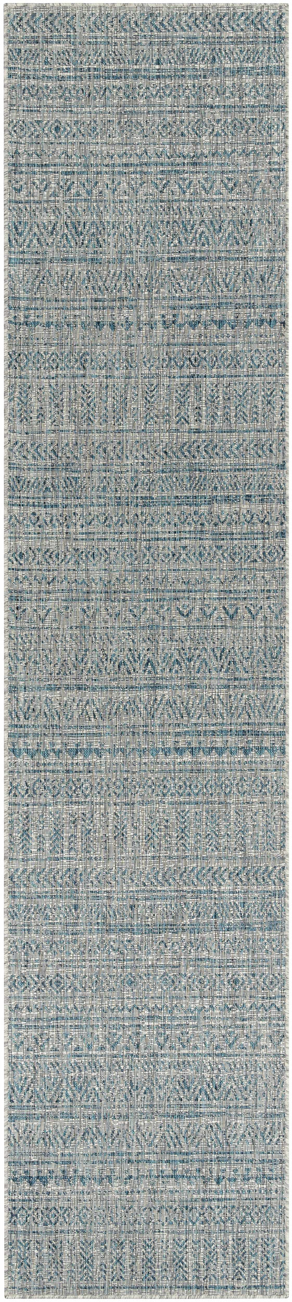 Hauteloom Ambridge AMB Aqua Machine Made Polypropylene Rug