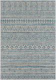 Hauteloom Ambridge AMB Aqua Machine Made Polypropylene Rug