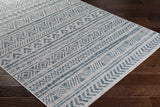 Hauteloom Ambridge AMB Aqua Machine Made Polypropylene Rug