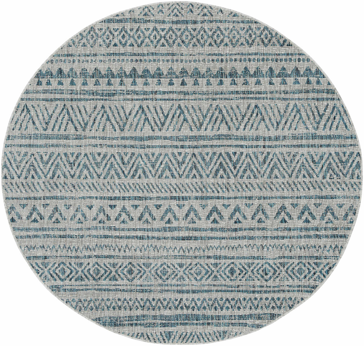 Hauteloom Ambridge AMB Aqua Machine Made Polypropylene Rug