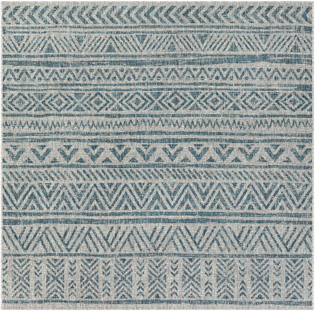 Hauteloom Ambridge AMB Aqua Machine Made Polypropylene Rug