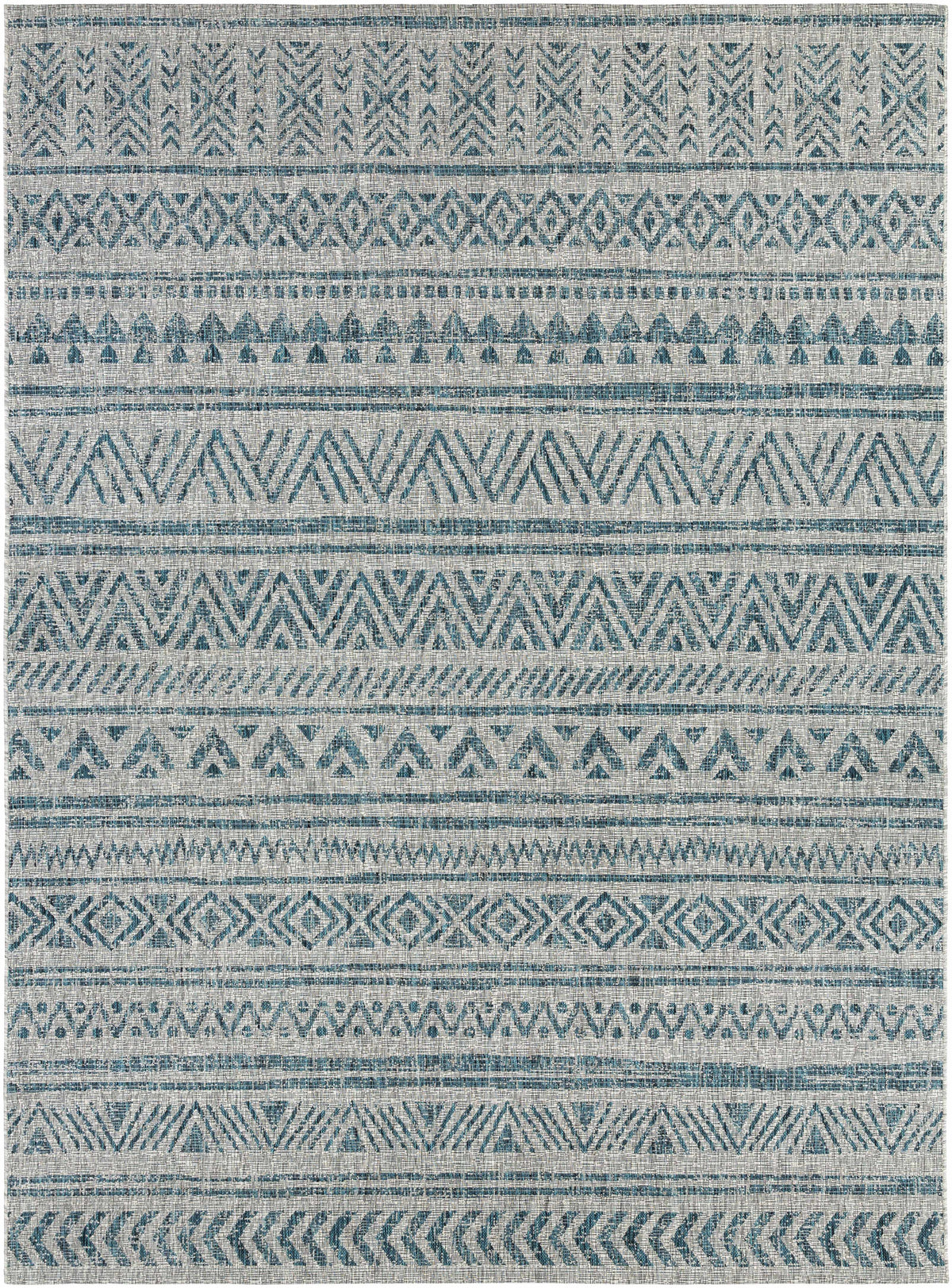 Hauteloom Ambridge AMB Aqua Machine Made Polypropylene Rug