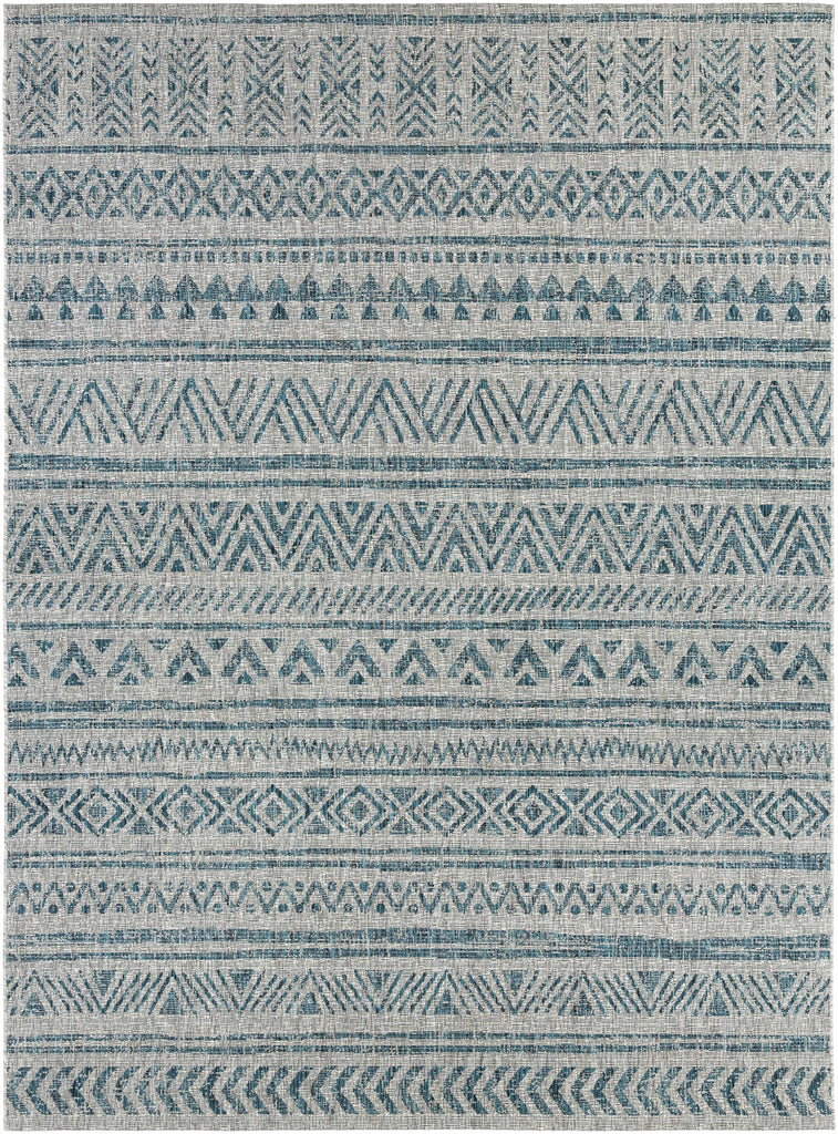 Hauteloom Ambridge AMB Aqua Machine Made Polypropylene Rug