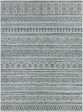 Hauteloom Ambridge AMB Aqua Machine Made Polypropylene Rug