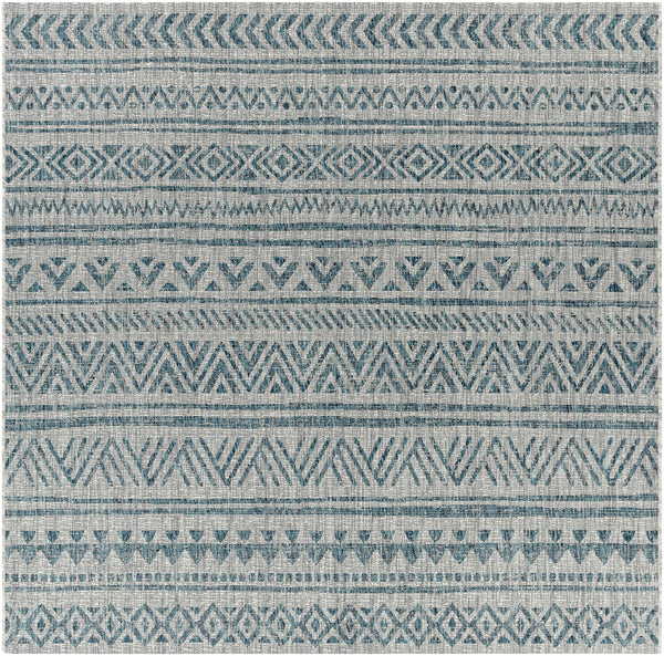 Hauteloom Ambridge AMB Aqua Machine Made Polypropylene Rug