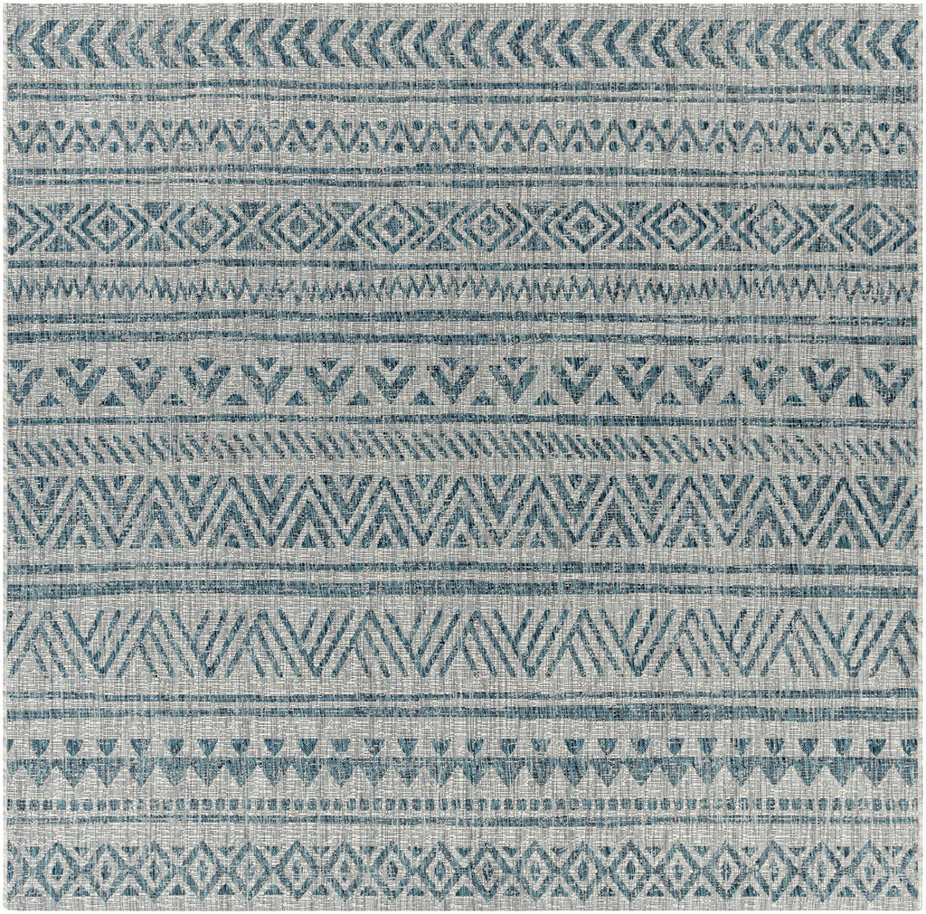 Hauteloom Ambridge AMB Aqua Machine Made Polypropylene Rug