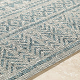 Hauteloom Ambridge AMB Aqua Machine Made Polypropylene Rug