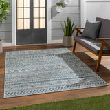 Hauteloom Ambridge AMB Aqua Machine Made Polypropylene Rug