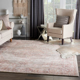 nourison lucent lcn07 silver red rug