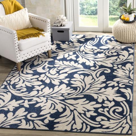 safavieh clearance amherst amt425p navy rug