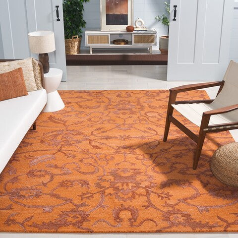 safavieh clearance anatolia an401p rust rug