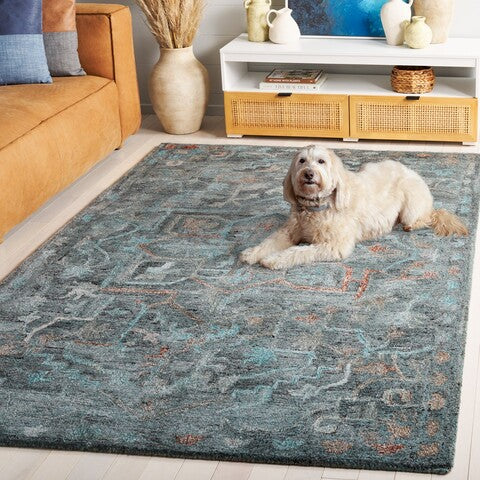 safavieh clearance anatolia an402j teal rug