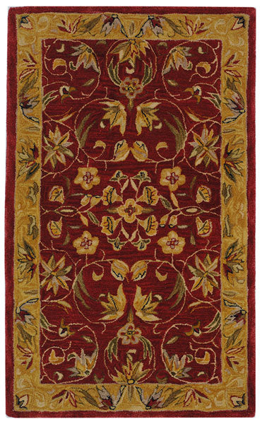 safavieh clearance anatolia an526a burgundy rug