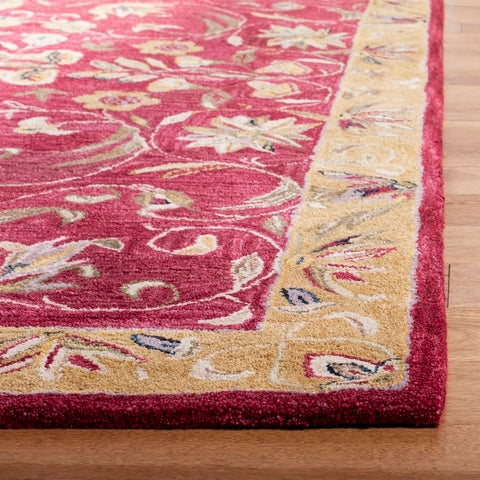 safavieh clearance anatolia an526a burgundy rug