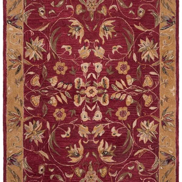 safavieh clearance anatolia an526a burgundy rug