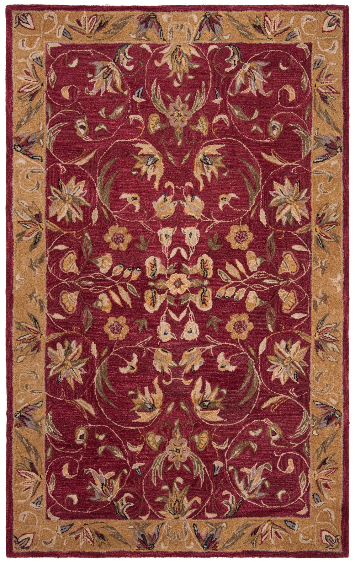 safavieh clearance anatolia an526a burgundy rug