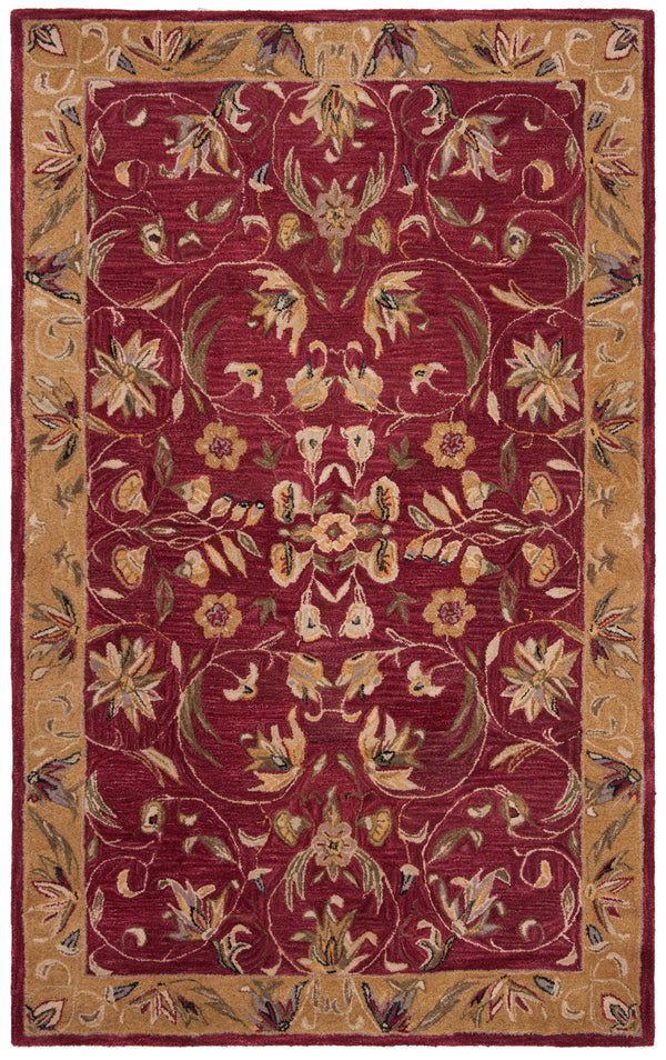 safavieh clearance anatolia an526a burgundy rug
