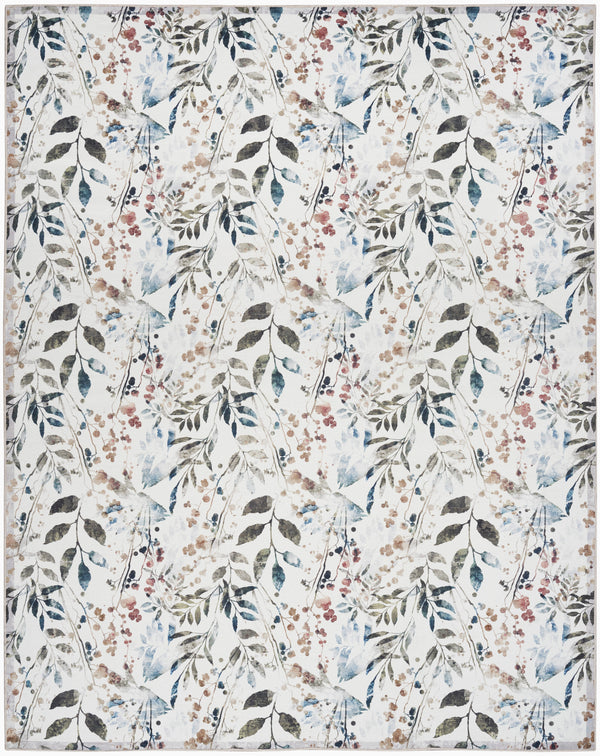 nourison nourison washables nwb05 ivory multicolor rug