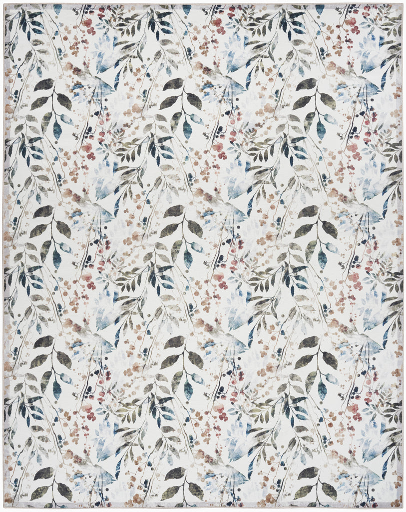 nourison nourison washables nwb05 ivory multicolor rug