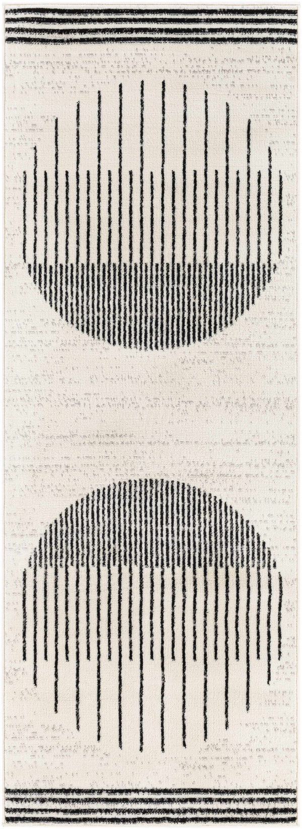 Hauteloom Angus ANGUS Black Machine Made Polypropylene Rug