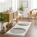 Hauteloom Angus ANGUS Black Machine Made Polypropylene Rug