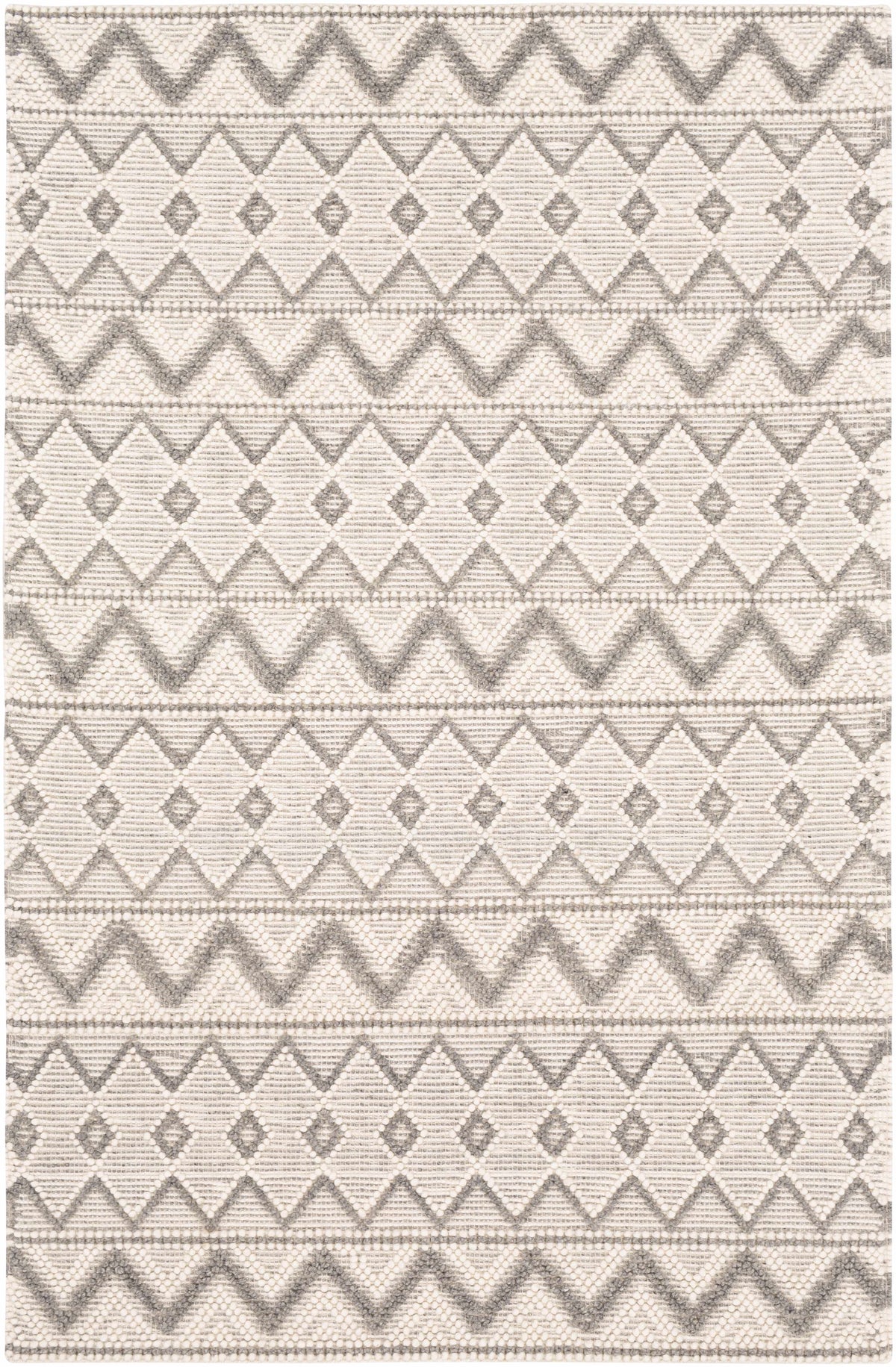 Hauteloom Whittington ANTIG Cream Woven/Flatwoven Wool Rug