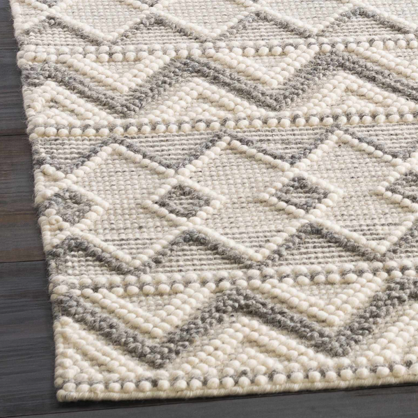 Hauteloom Whittington ANTIG Cream Woven/Flatwoven Wool Rug