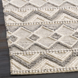 Hauteloom Whittington ANTIG Cream Woven/Flatwoven Wool Rug