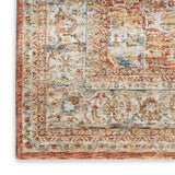 nourison sahar shr06 ivory multicolor rug