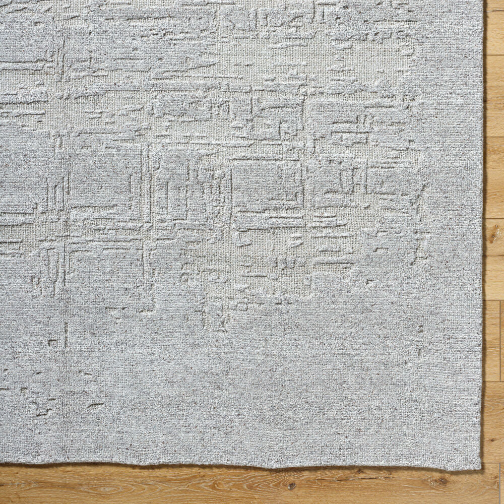 surya arbora aob 2303 light gray rug